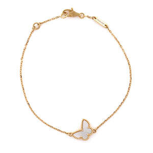 Van Cleef & Arpels Sweet Alhambra Butterfly Bracelet